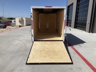 New 2025 Compass 6'x12' Enclosed Cargo Trailer - Indigo DLX