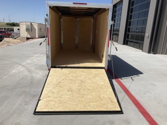 New 2025 Compass 6'x12' Enclosed Cargo Trailer - Indigo DLX