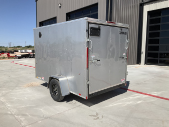 New 2025 Compass 6'x10' Enclosed Cargo Trailer - Indigo DLX