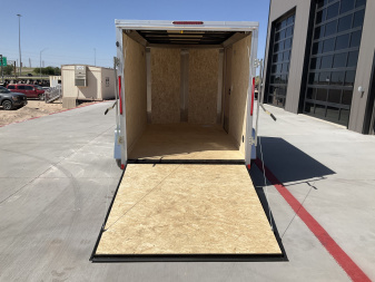 New 2025 Compass 6'x10' Enclosed Cargo Trailer - Indigo DLX