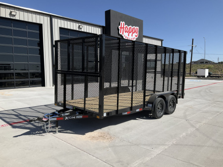 2025 Delco 77"x16' Tandem Axle Trash Trailer- A5