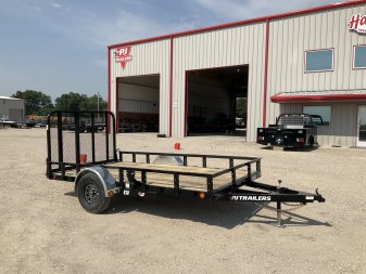 2025 PJ 77"x12' Single Axle Utility Trailer - U7