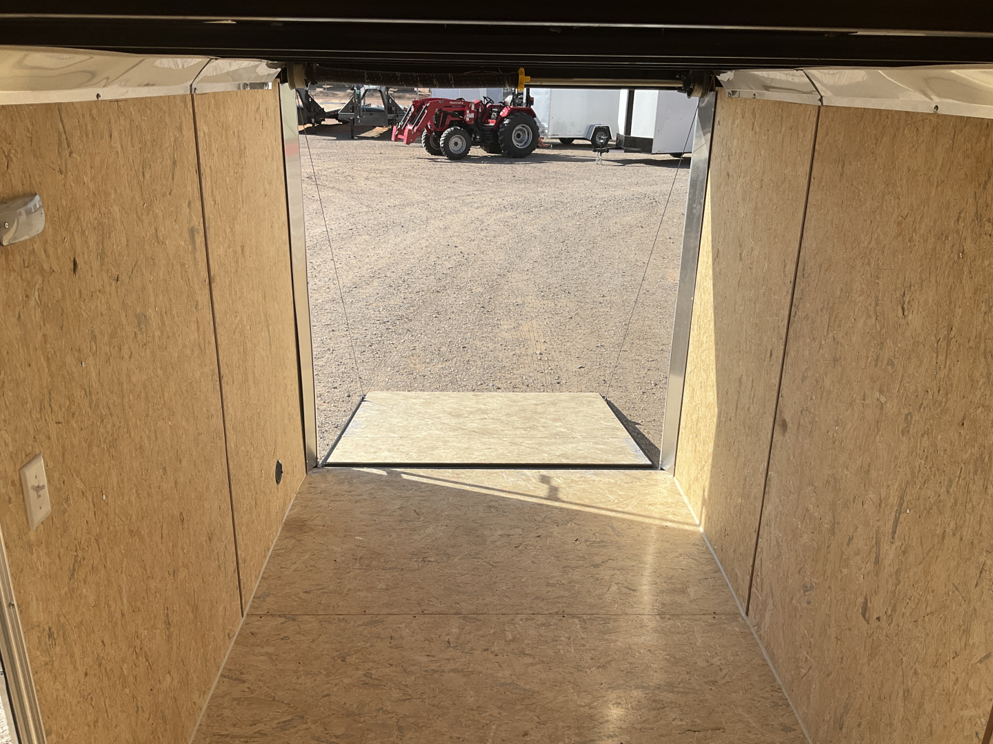 New 2025 Compass 6'x12' Enclosed Cargo Trailer - Indigo DLX