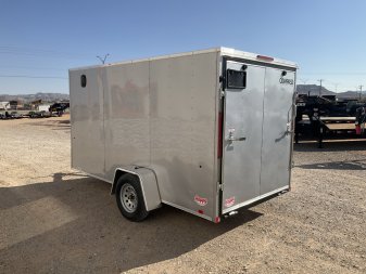 New 2025 Compass 6'x12' Enclosed Cargo Trailer - Indigo DLX
