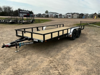 2026 PJ 83"x18' Tandem Axle Utility Trailer - UL