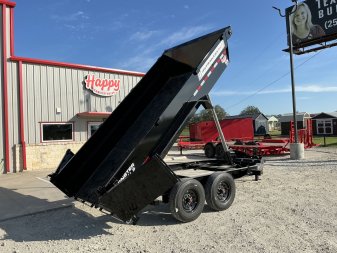 2026 PJ 83"x14' BP Tandem Axle Low Pro Telescopic Dump w/ 24" Sides - DT