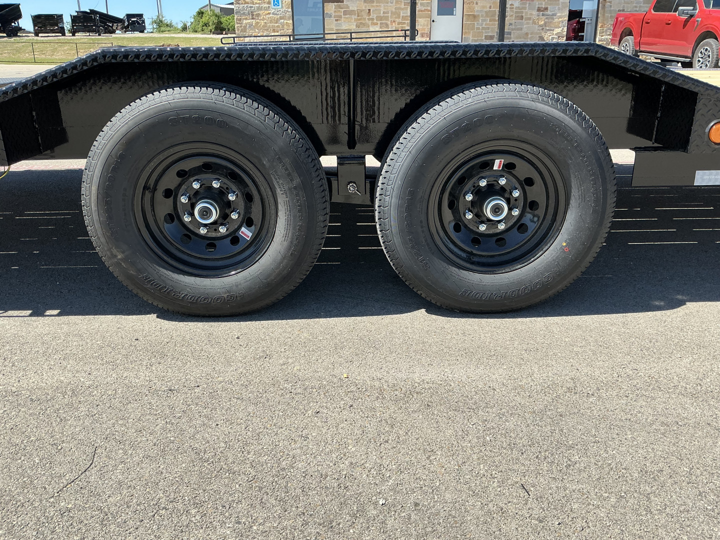 New 2026 PJ 102"x24' GN 6" Channel Super-Wide Equipment Trailer - B6