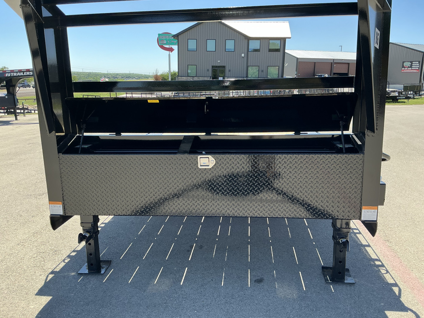 New 2026 PJ 102"x24' GN 6" Channel Super-Wide Equipment Trailer - B6