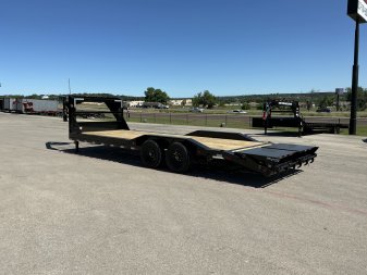 New 2026 PJ 102"x24' GN 6" Channel Super-Wide Equipment Trailer - B6