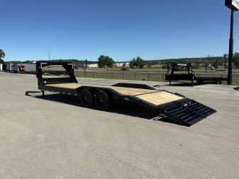 New 2026 PJ 102"x24' GN 6" Channel Super-Wide Equipment Trailer - B6