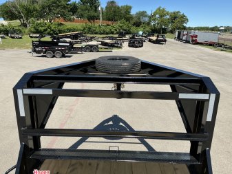 New 2026 PJ 102"x24' GN 6" Channel Super-Wide Equipment Trailer - B6