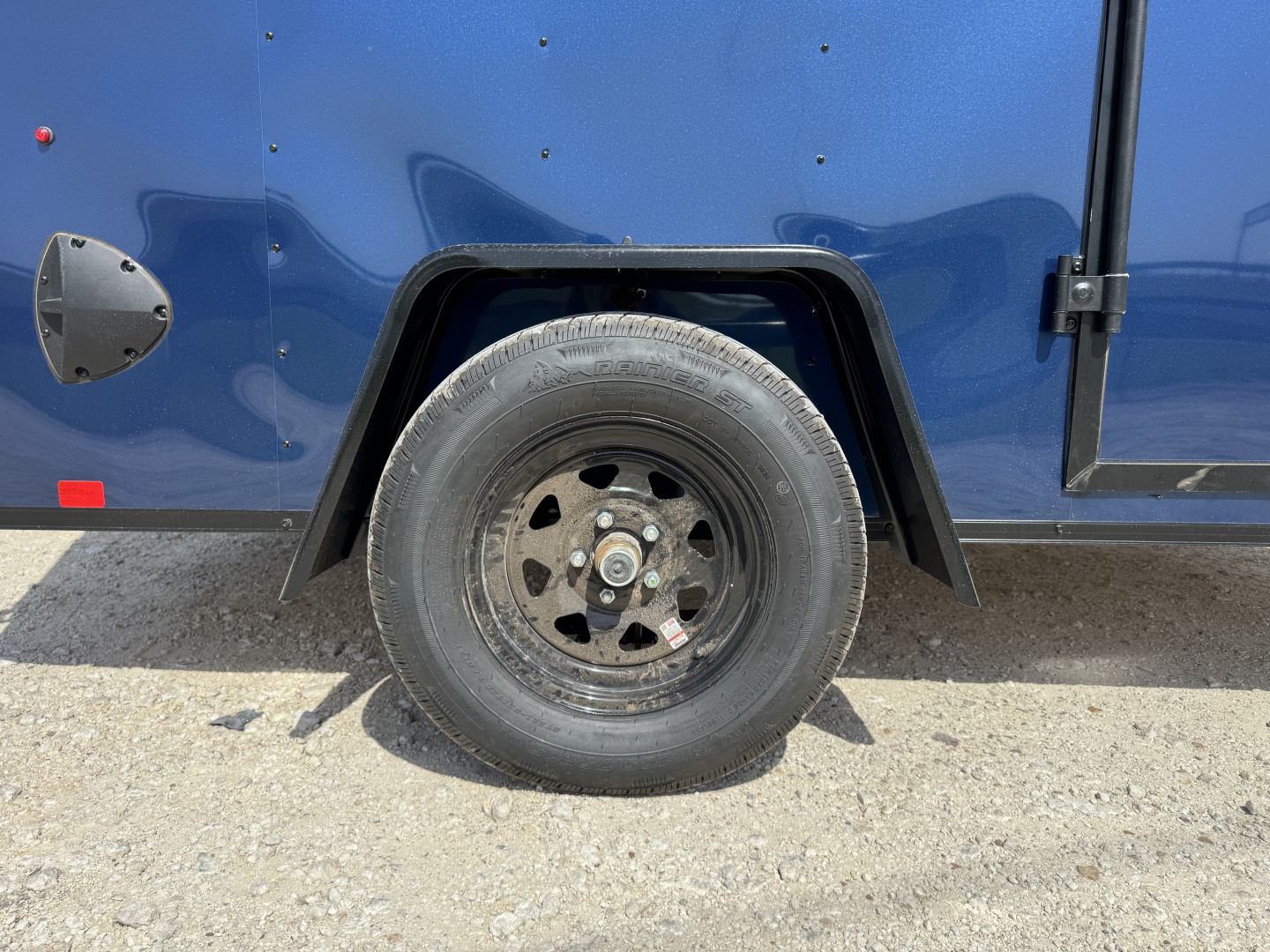 New 2025 Compass 6'x10' Enclosed Cargo Trailer - Indigo DLX