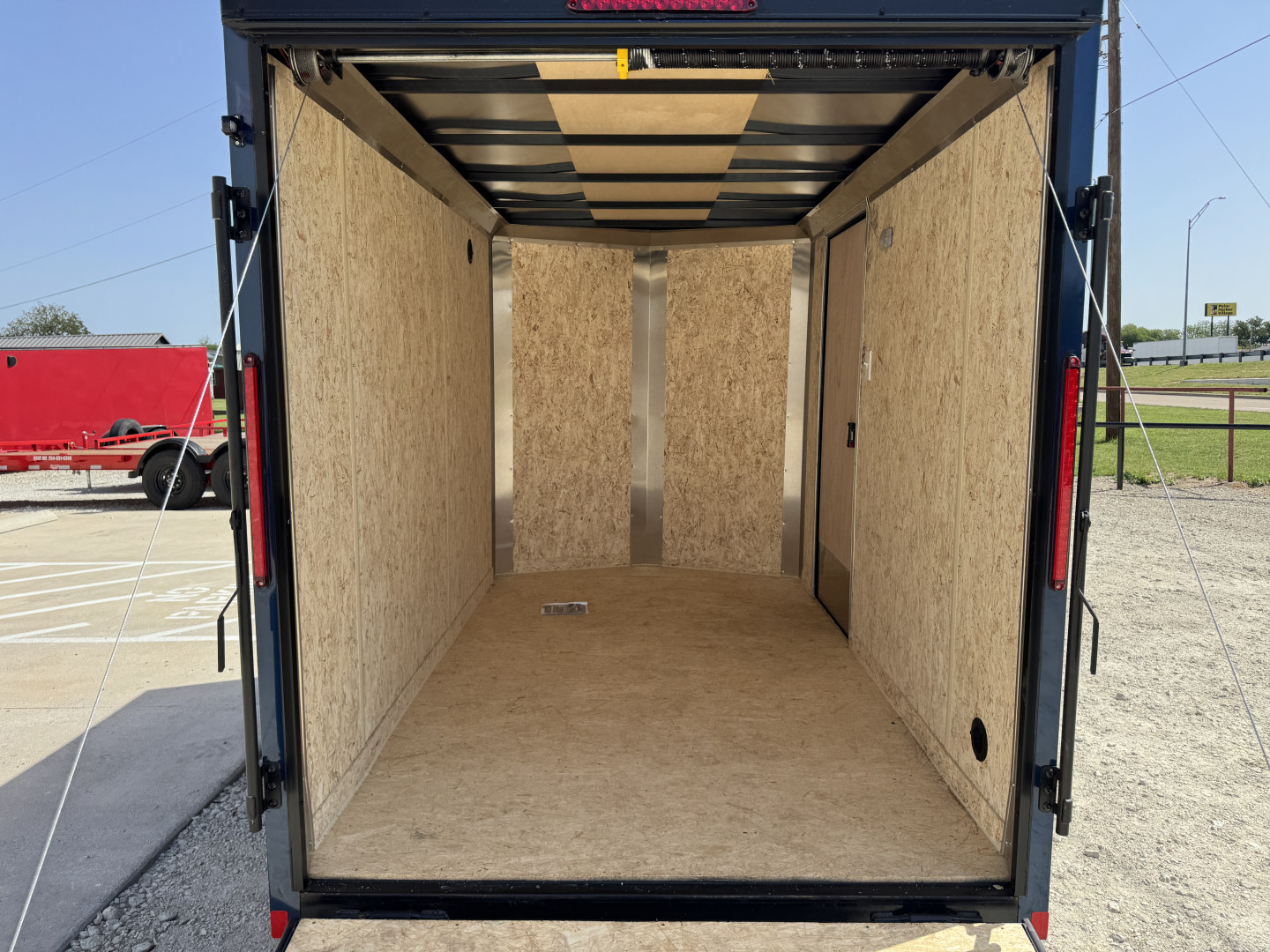 New 2025 Compass 6'x10' Enclosed Cargo Trailer - Indigo DLX
