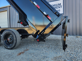 New 2026-Iron-Bull-Trailers-83”x16’-22k-Telescopic-Dump-w/3’-Sides-Black-1906551