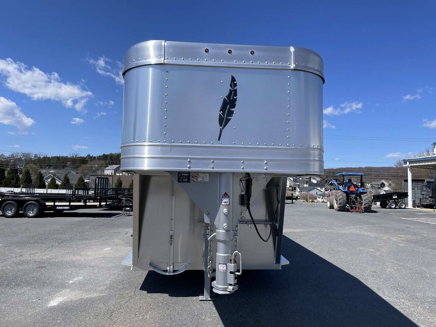 New 2026 Featherlite Trailers 8117-6'7"x20'x6'6" Stock Trailer