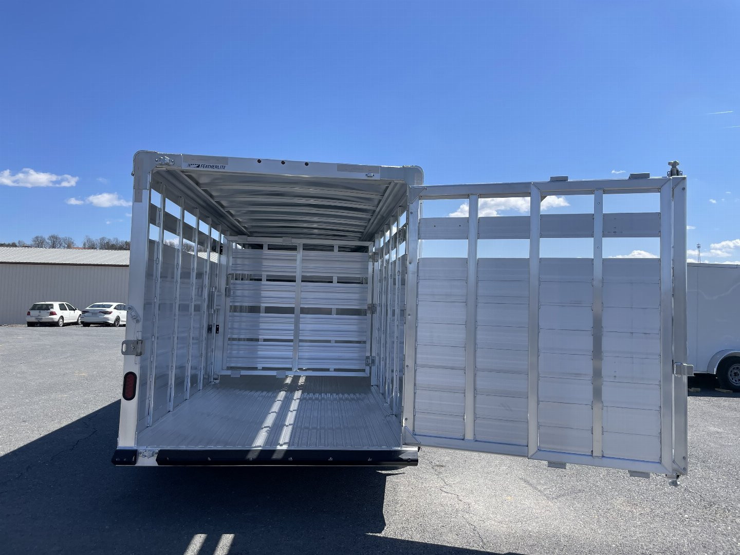 New 2026 Featherlite Trailers 8117-6'7"x20'x6'6" Stock Trailer