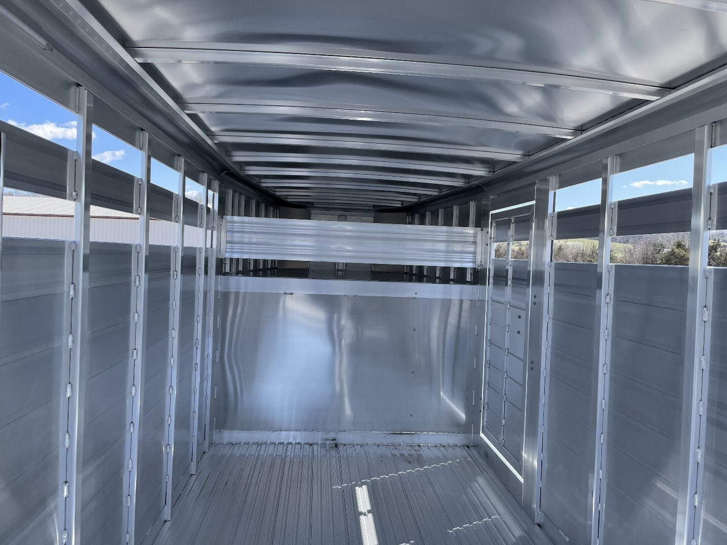 New 2026 Featherlite Trailers 8117-6'7"x20'x6'6" Stock Trailer