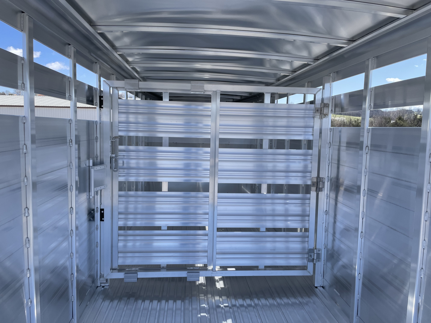 New 2026 Featherlite Trailers 8117-6'7"x20'x6'6" Stock Trailer