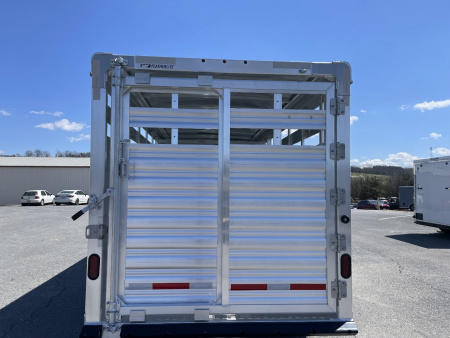 New 2026 Featherlite Trailers 8117-6'7"x20'x6'6" Stock Trailer