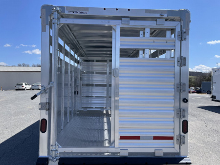 New 2026 Featherlite Trailers 8117-6'7"x20'x6'6" Stock Trailer