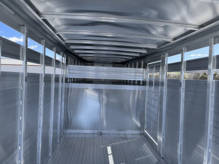 New 2026 Featherlite Trailers 8117-6'7"x20'x6'6" Stock Trailer