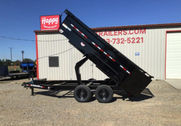 2026 PJ 83"x14' BP Tandem Axle Low Pro High Side Dump w/ 36" Sides - DM