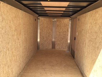 New 2025 Compass 6'x12' Enclosed Cargo Trailer - Indigo DLX