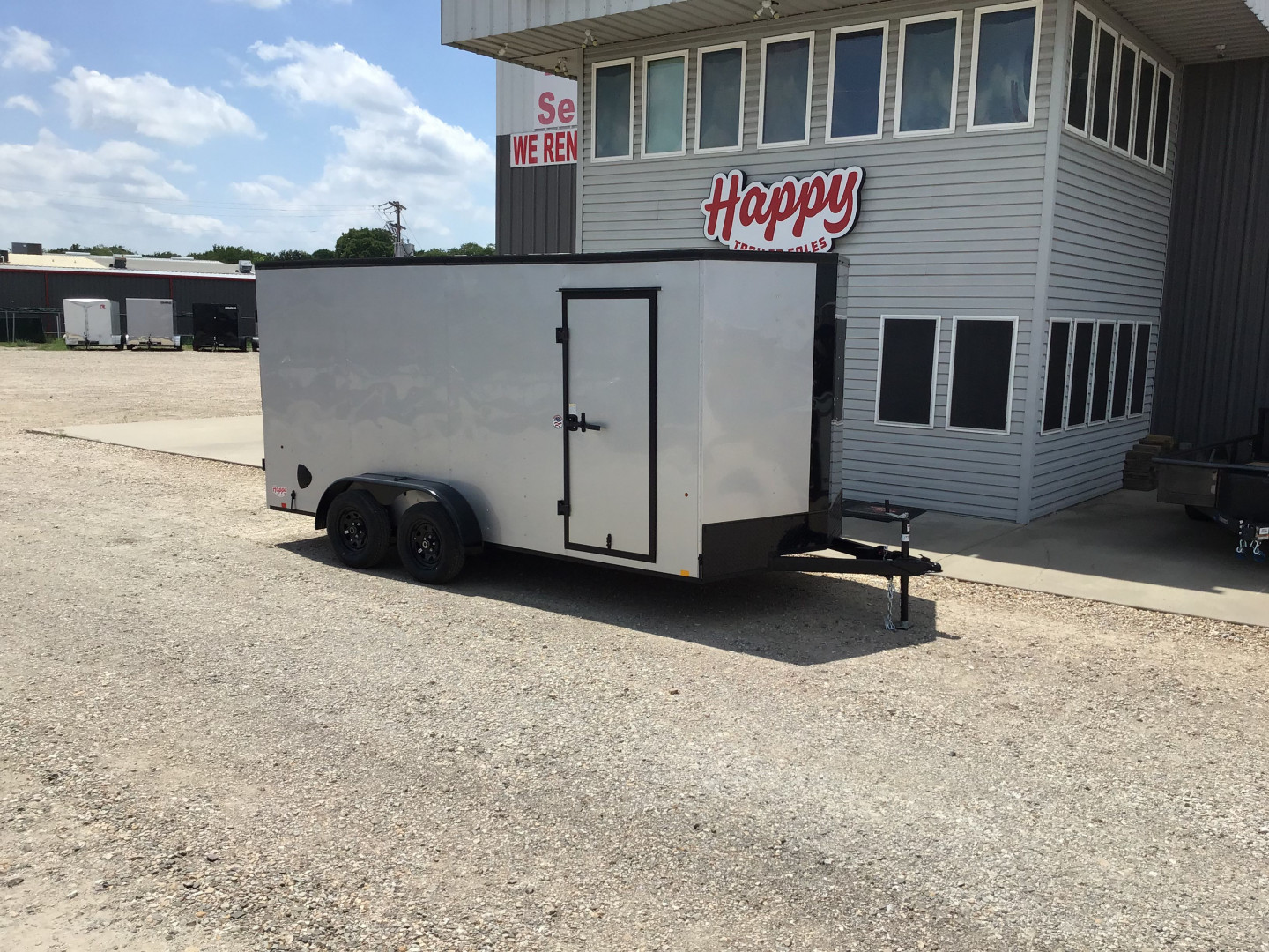 New 2025 Compass 7'x16' Enclosed Cargo Trailer - Indigo DLX