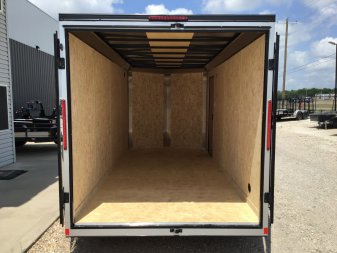 New 2025 Compass 7'x16' Enclosed Cargo Trailer - Indigo DLX