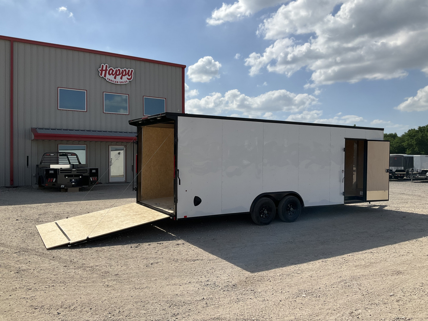 New 2025 Compass 8.5x24' Enclosed Cargo Trailer - Indigo DLX