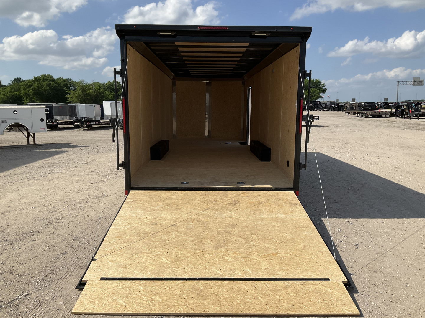 New 2025 Compass 8.5x24' Enclosed Cargo Trailer - Indigo DLX