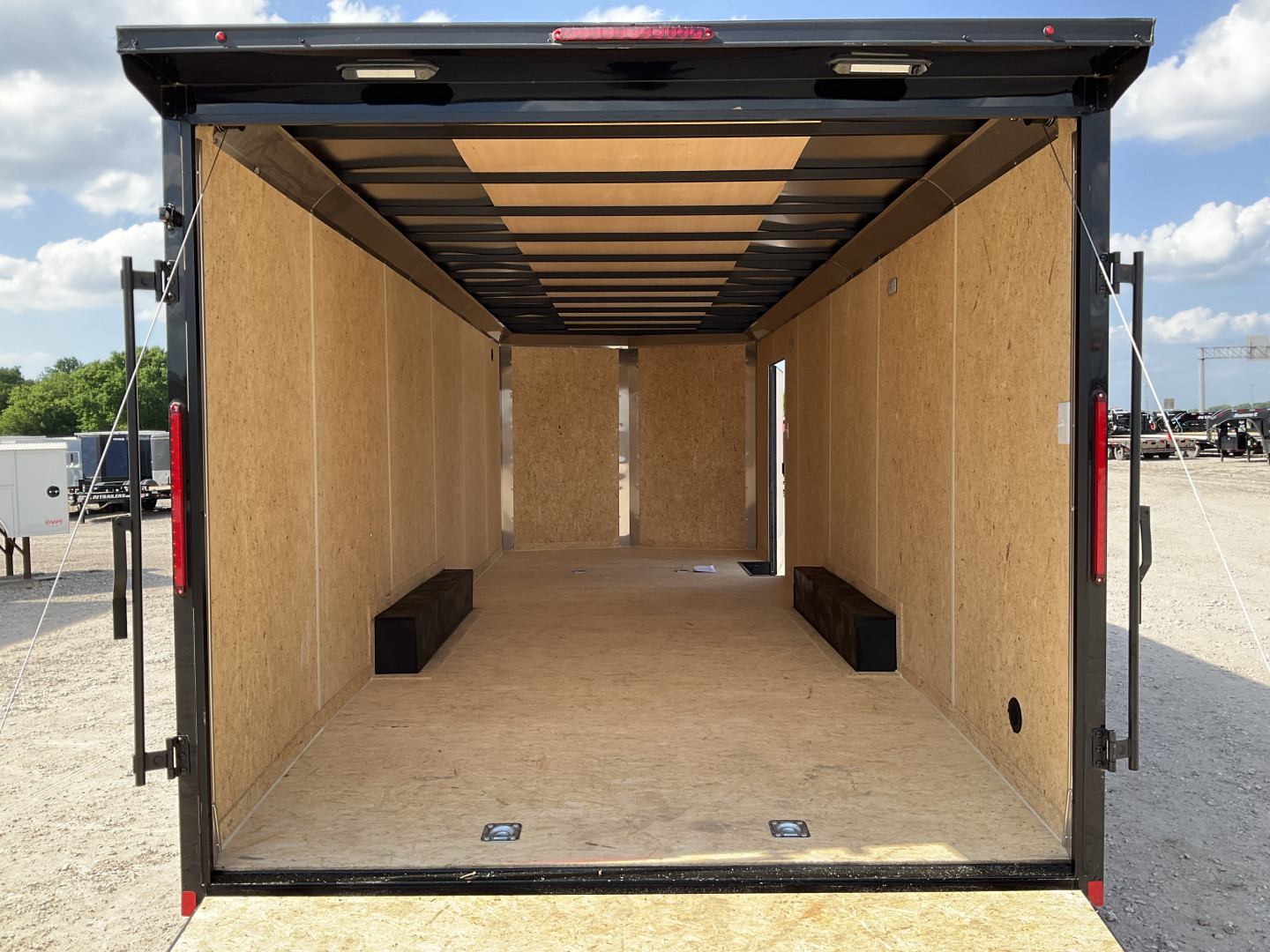 New 2025 Compass 8.5x24' Enclosed Cargo Trailer - Indigo DLX