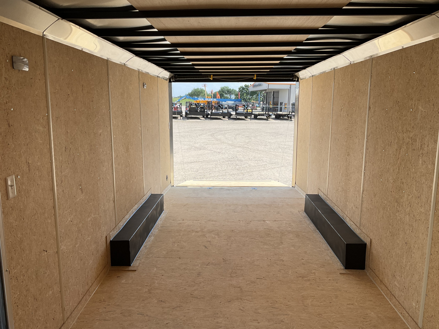New 2025 Compass 8.5x24' Enclosed Cargo Trailer - Indigo DLX