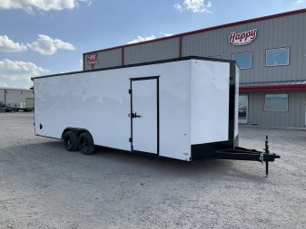 2025 Compass 8.5x24' Enclosed Cargo Trailer - Indigo DLX