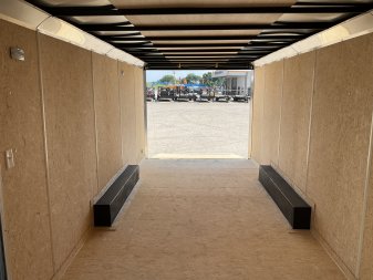 New 2025 Compass 8.5x24' Enclosed Cargo Trailer - Indigo DLX