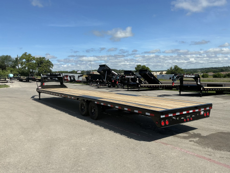 New 2026 PJ 102"x40' GN Low Pro Flatbed w/ Singles - LS