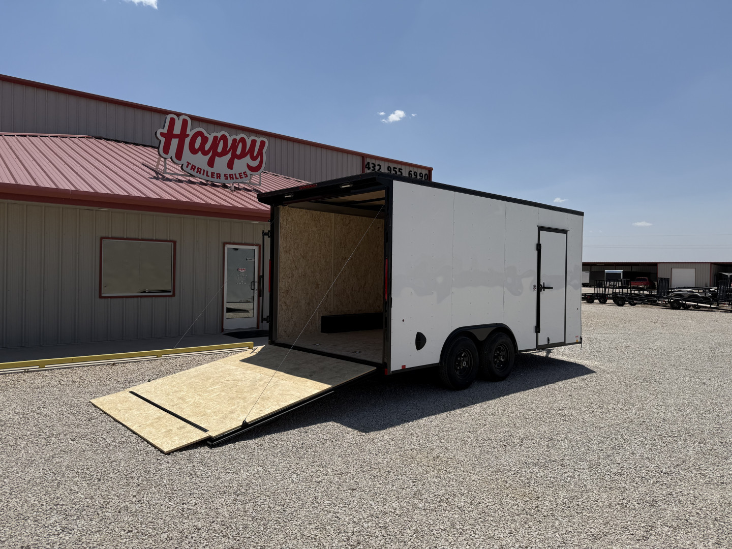 New 2025 Compass 8.5x16' Enclosed Cargo Trailer - Indigo DLX