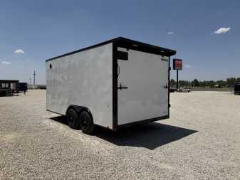 New 2025 Compass 8.5x16' Enclosed Cargo Trailer - Indigo DLX