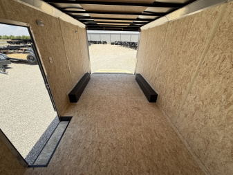 New 2025 Compass 8.5x16' Enclosed Cargo Trailer - Indigo DLX