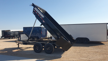 2026 PJ 83"x14' BP Tandem Axle Low Pro Telescopic Dump w/ 24" Sides - DT