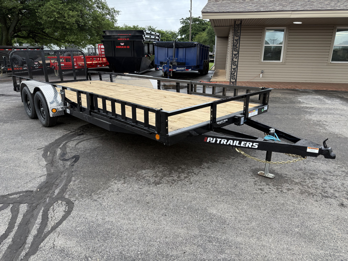 New 2026 PJ 83"x20' Tandem Axle Utility Trailer - UL