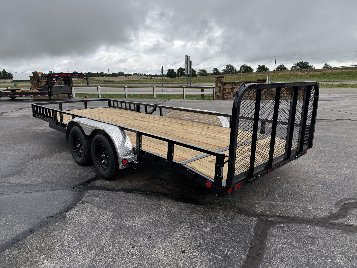 New 2026 PJ 83"x20' Tandem Axle Utility Trailer - UL