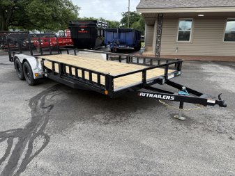 New 2026 PJ 83"x20' Tandem Axle Utility Trailer - UL