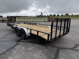 New 2026 PJ 83"x20' Tandem Axle Utility Trailer - UL
