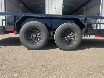 New 2025 PJ 83"x20' BP Angle Pipetop Trailer - P8