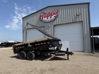 2026 PJ 83"x14' BP Tandem Axle Low Pro Dump w/ 24" Sides - DV