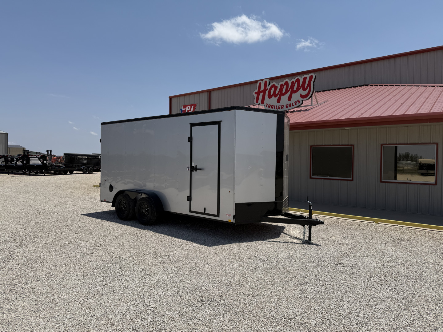 New 2025 Compass 7'x16' Enclosed Cargo Trailer - Indigo DLX