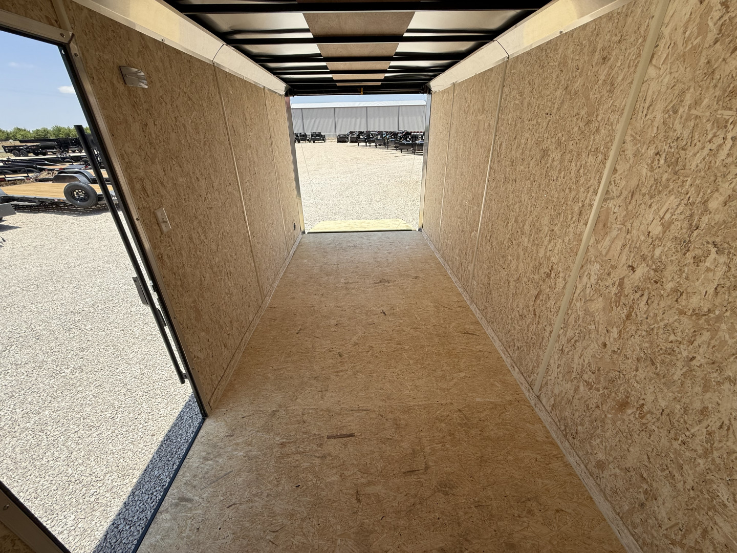 New 2025 Compass 7'x16' Enclosed Cargo Trailer - Indigo DLX