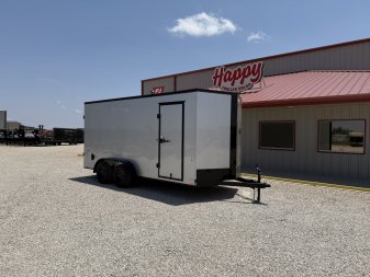 2025 Compass 7'x16' Enclosed Cargo Trailer - Indigo DLX