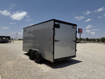 New 2025 Compass 7'x16' Enclosed Cargo Trailer - Indigo DLX